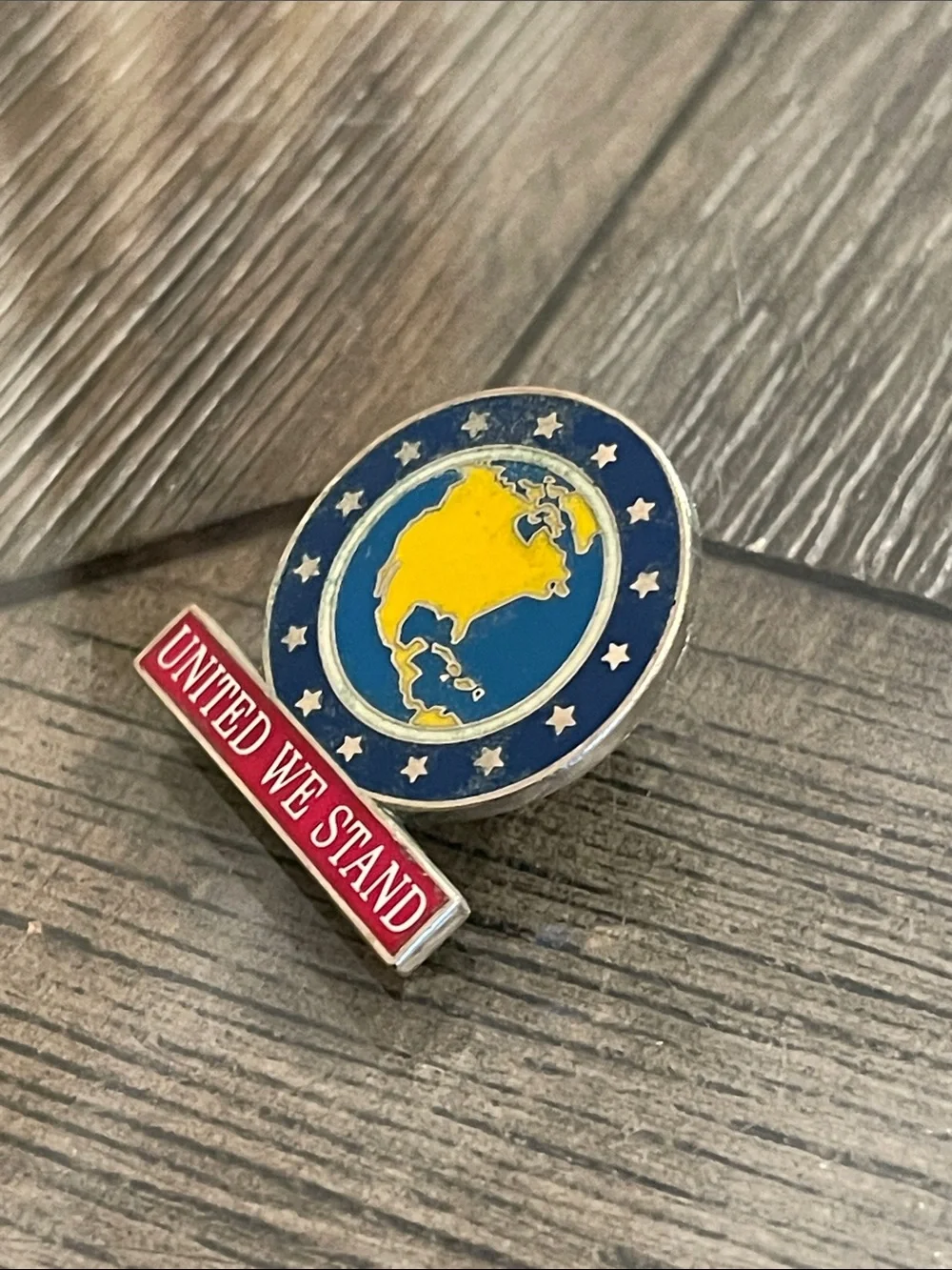 Vintage brand pin